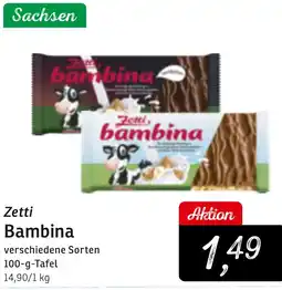 KONSUM Zetti Bambina Angebot