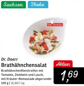 KONSUM Dr. Doerr Brathähnchensalat Angebot