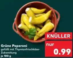 Kaufland Grüne Peperoni Angebot