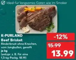 Kaufland K-PURLAND Beef Brisket Angebot