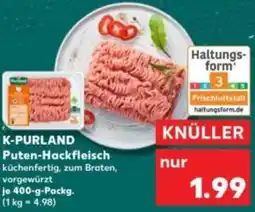 Kaufland K-PURLAND Puten-Hackfleisch Angebot