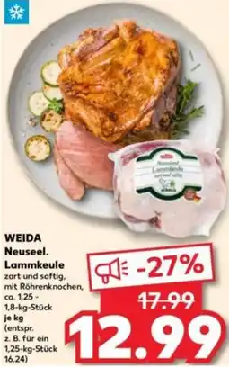 Kaufland WEIDA Neuseel. Lammkeule Angebot