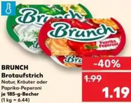 Kaufland BRUNCH Brotaufstrich Angebot