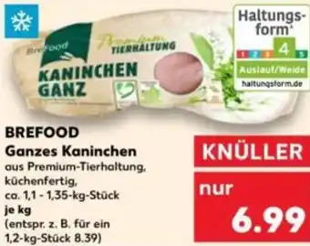 Kaufland BREFOOD Ganzes Kaninchen Angebot