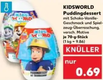 Kaufland KIDSWORLD Puddingdessert Angebot