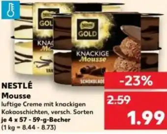 Kaufland NESTLÉ Mousse Angebot