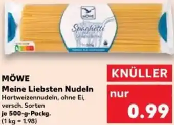 Kaufland MÖWE Meine Liebsten Nudeln Angebot