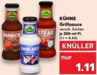 Kaufland KÜHNE Grillsauce Angebot