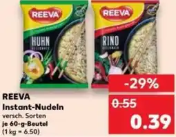 Kaufland REEVA Instant-Nudeln Angebot