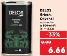 Kaufland DELOS Griech. Olivenöl Angebot