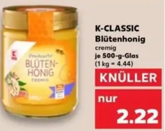 Kaufland K-CLASSIC Blütenhonig Angebot