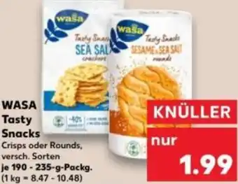 Kaufland WASA Tasty Snacks Angebot