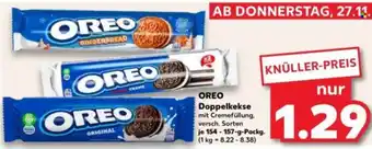 Kaufland OREO Doppelkekse Angebot