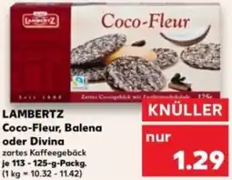 Kaufland LAMBERTZ Coco-Fleur, Balena oder Divina Angebot