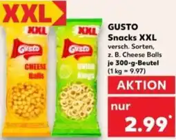 Kaufland GUSTO Snacks XXL Angebot