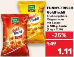 Kaufland FUNNY-FRISCH Goldfischli Angebot