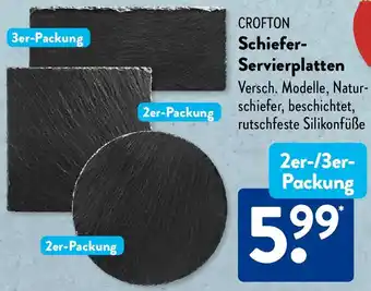 Aldi Süd CROFTON Schiefer Servierplatten Angebot