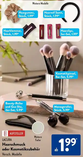 Aldi Süd LACURA Haarschmuck oder Kosmetikzubehör Angebot