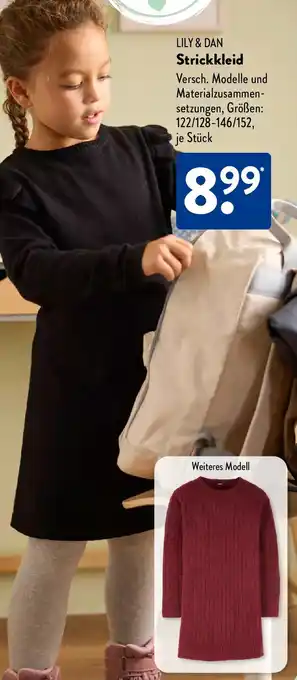 Aldi Süd LILY & DAN Strickkleid Angebot