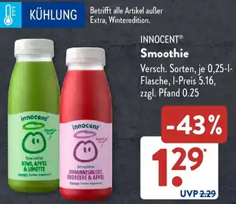 Aldi Süd INNOCENT Smoothie Angebot