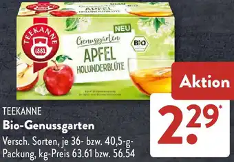 Aldi Süd TEEKANNE Bio-Genussgarten Angebot