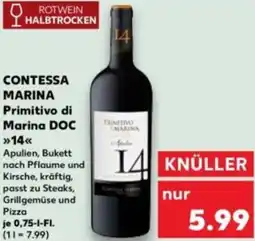 Kaufland CONTESSA MARINA Primitivo di Marina DOC 14 Angebot