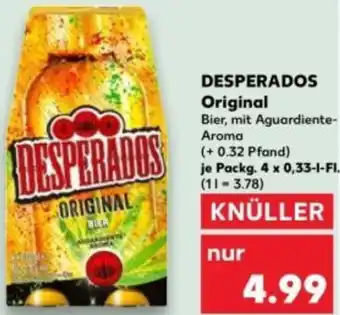 Kaufland DESPERADOS Original Angebot