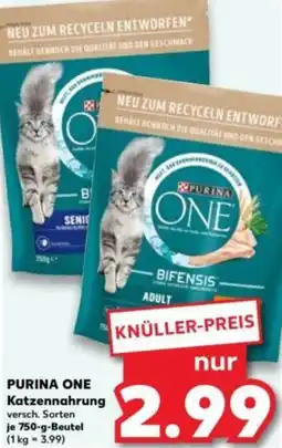 Kaufland PURINA ONE Katzennahrung Angebot