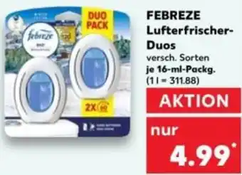 Kaufland FEBREZE Lufterfrischer Duos Angebot