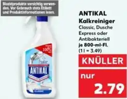 Kaufland ANTIKAL Kalkreiniger Angebot