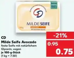 Kaufland CD Milde Seife Avocado Angebot