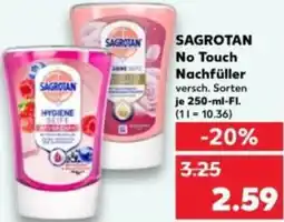 Kaufland SAGROTAN No Touch Nachfüller Angebot