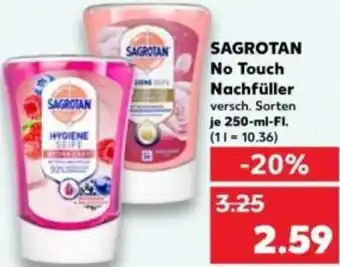 Kaufland SAGROTAN No Touch Nachfüller Angebot