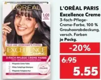 Kaufland L'ORÉAL PARIS Excellence Creme Angebot