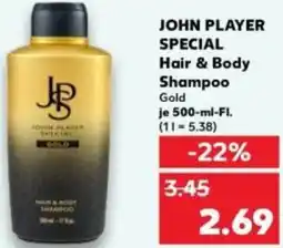 Kaufland JOHN PLAYER SPECIAL Hair & Body Shampoo Angebot