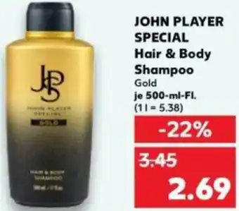 Kaufland JOHN PLAYER SPECIAL Hair & Body Shampoo Angebot