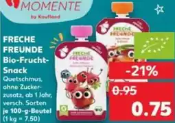 Kaufland FRECHE FREUNDE Bio-Frucht Snack Angebot