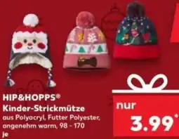 Kaufland HIP&HOPPS Kinder-Strickmütze Angebot