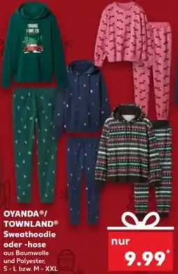 Kaufland OYANDA/ TOWNLAND Sweathoodie oder -hose Angebot