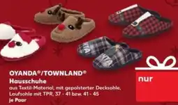 Kaufland OYANDA/TOWNLAND Hausschuhe Angebot