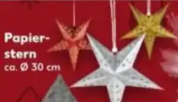 Kaufland Papierstern Angebot