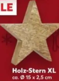 Kaufland Holz-Stern XL Angebot