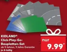Kaufland KIDLAND Click-Play-Go Bauplatten-Set Angebot