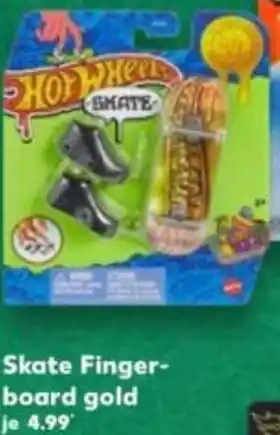 Kaufland Skate Fingerboard gold Angebot