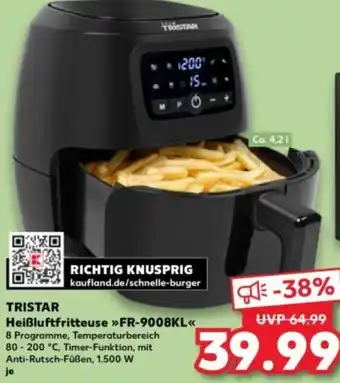Kaufland TRISTAR Heißluftfritteuse FR-9008KL Angebot