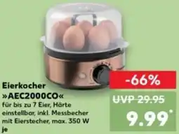 Kaufland Eierkocher AEC2000CO Angebot