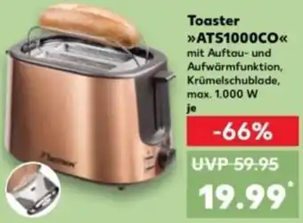 Kaufland Bestron Toaster ATS1000CO Angebot
