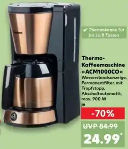 Kaufland Bestron Thermo Kaffeemaschine ACM1000CO Angebot