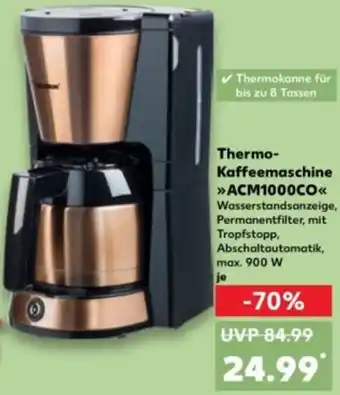 Kaufland Bestron Thermo Kaffeemaschine ACM1000CO Angebot