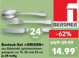 Kaufland BERGNER Besteck-Set ORIGEN Angebot